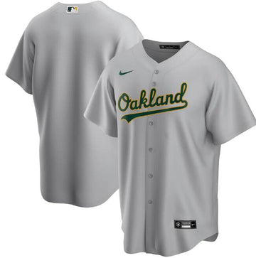 Oakland Athletics grey jersey