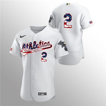 Oakland Athletics white jersey