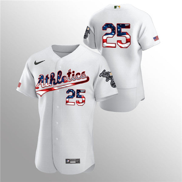 Oakland Athletics white jersey