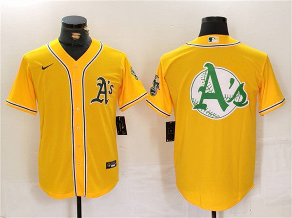 Oakland Athletics yellow jersey
