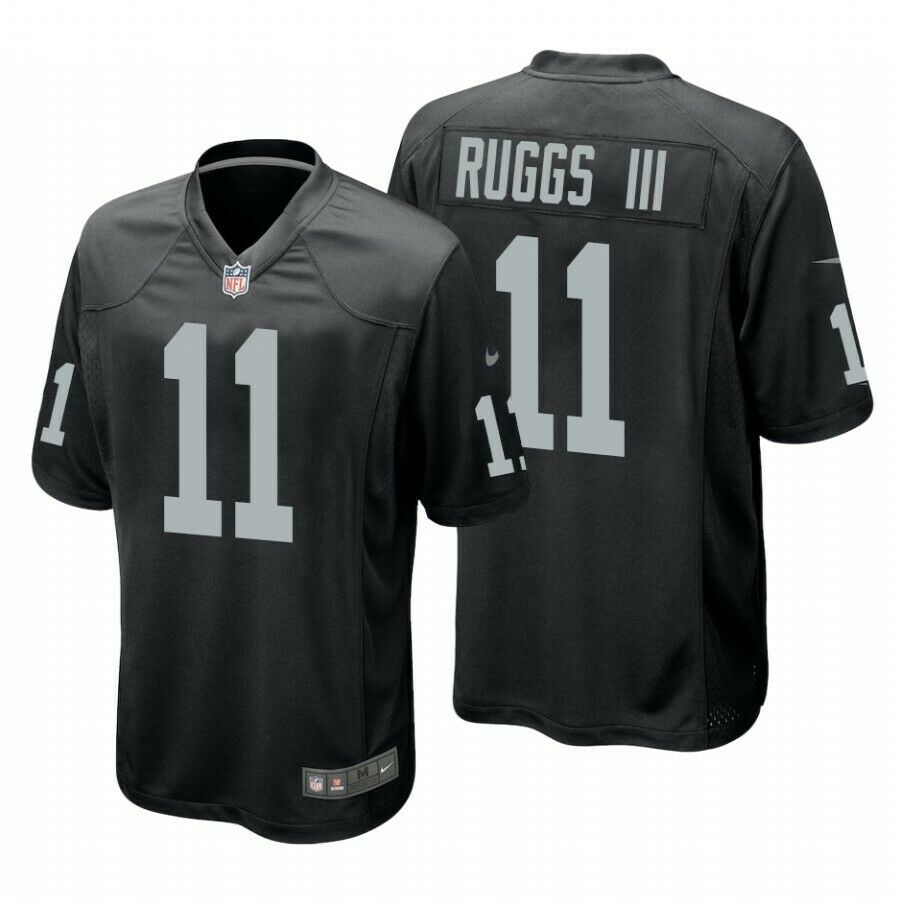 Henry Ruggs III Las Vegas Raiders black Game jersey