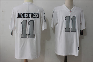 Sebastian Janikowski Las Vegas Raiders white jersey