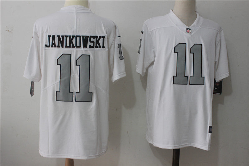 Sebastian Janikowski Las Vegas Raiders white jersey