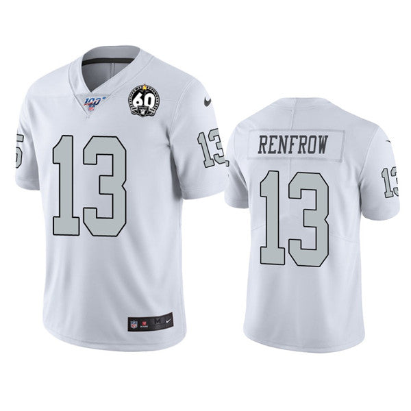 Hunter Renfrow Las Vegas Raiders white Color Rush jersey