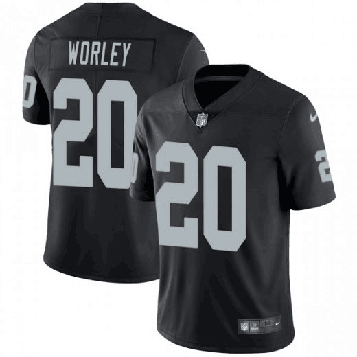 Daryl Worley Las Vegas Raiders black jersey
