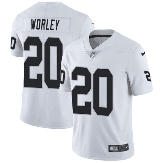 Daryl Worley Las Vegas Raiders white jersey