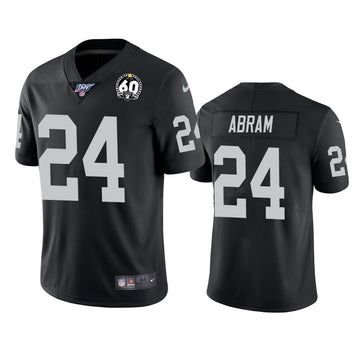 Johnathan Abram Las Vegas Raiders black jersey