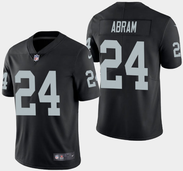 Johnathan Abram Las Vegas Raiders black jersey