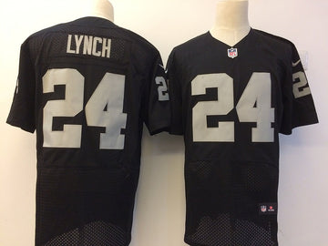 Marshawn Lynch Las Vegas Raiders black Elite jersey