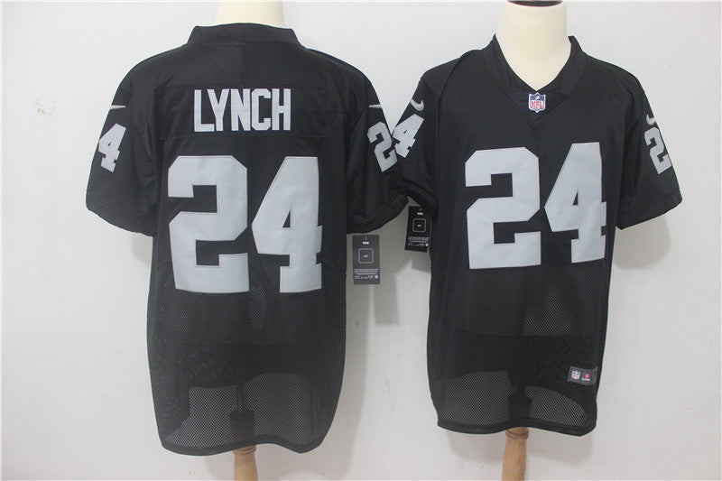 Marshawn Lynch Las Vegas Raiders black Elite jersey