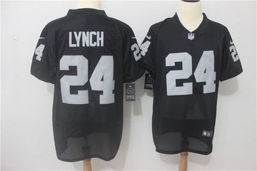 Marshawn Lynch Las Vegas Raiders black Elite jersey