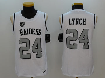Marshawn Lynch Las Vegas Raiders white jersey