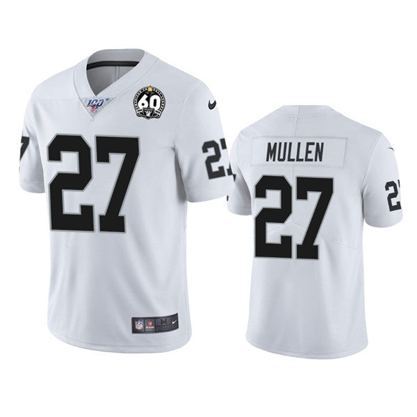 Trayvon Mullen Las Vegas Raiders white jersey