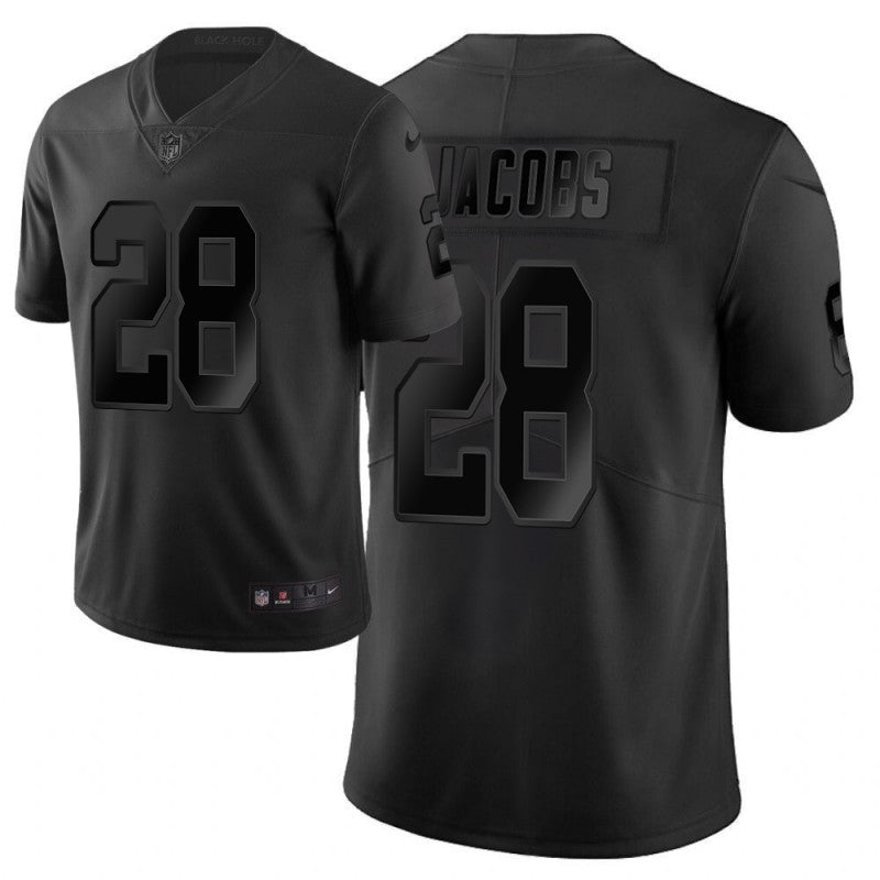 Josh Jacobs Las Vegas Raiders black City Edition jersey