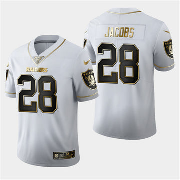 Josh Jacobs Las Vegas Raiders white jersey