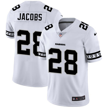 Josh Jacobs Las Vegas Raiders white jersey