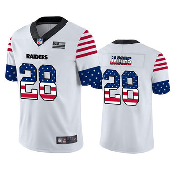Josh Jacobs Las Vegas Raiders white Fashion jersey