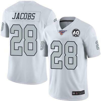 Josh Jacobs Las Vegas Raiders white jersey