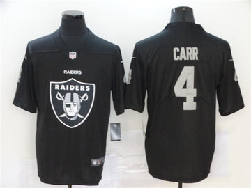 Derek Carr Las Vegas Raiders black jersey