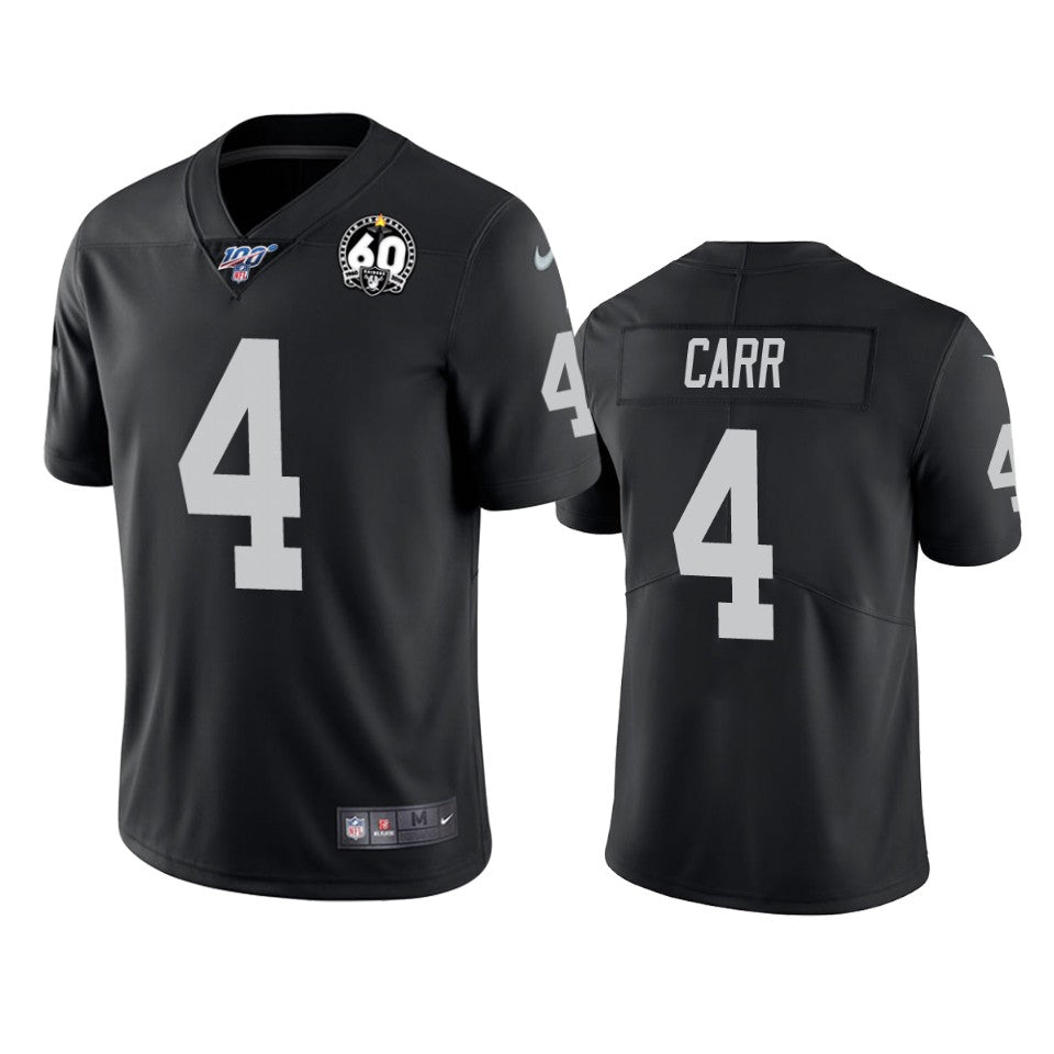 Derek Carr Las Vegas Raiders black jersey