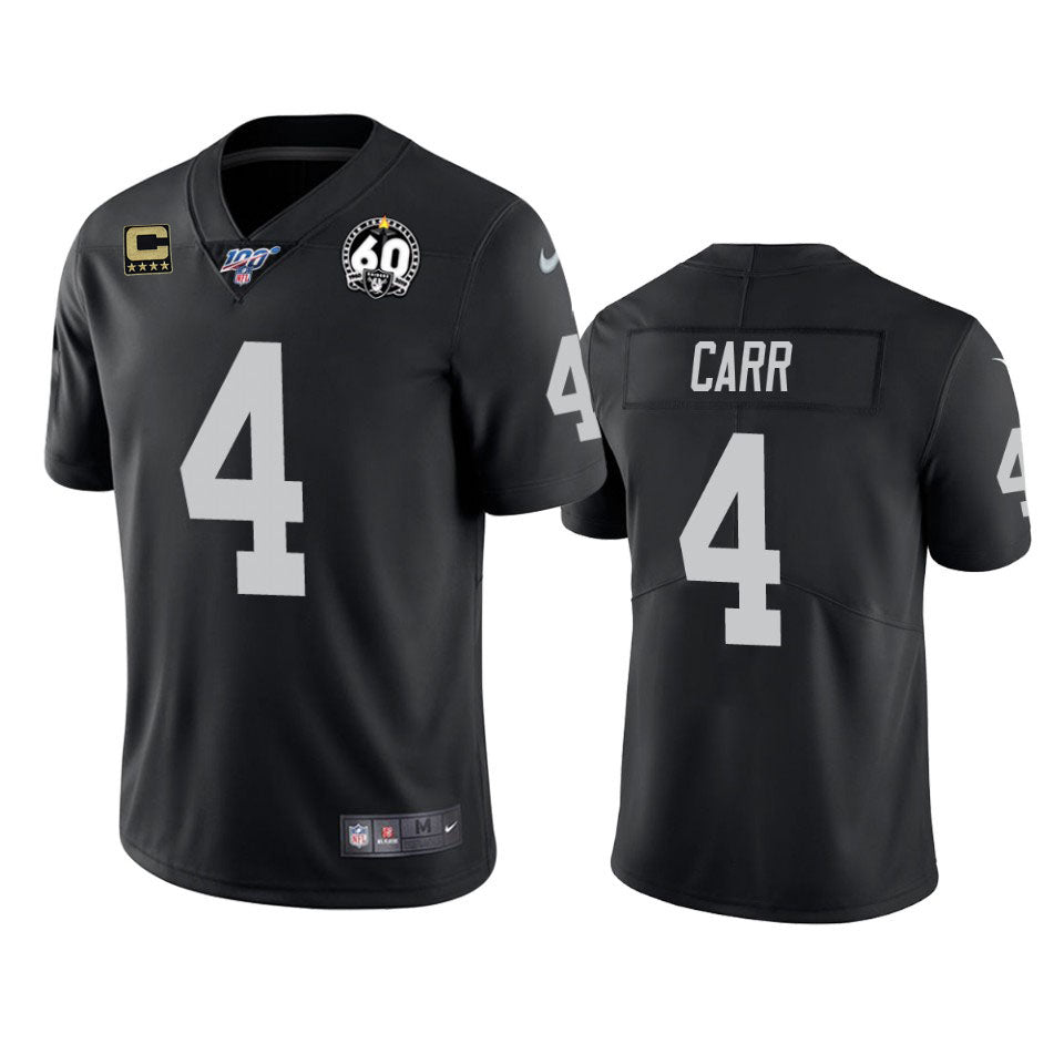 Derek Carr Las Vegas Raiders black jersey