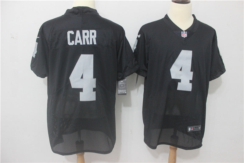 Derek Carr Las Vegas Raiders black Elite jersey