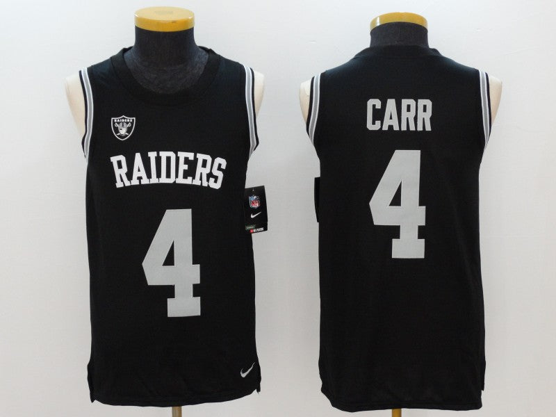 Derek Carr Las Vegas Raiders black jersey