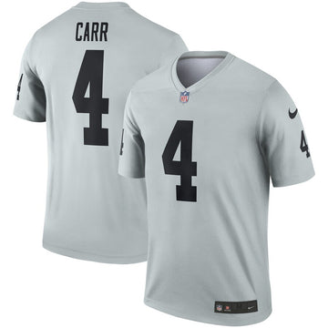 Derek Carr Gary Las Vegas Raiders Inverted Legend jersey