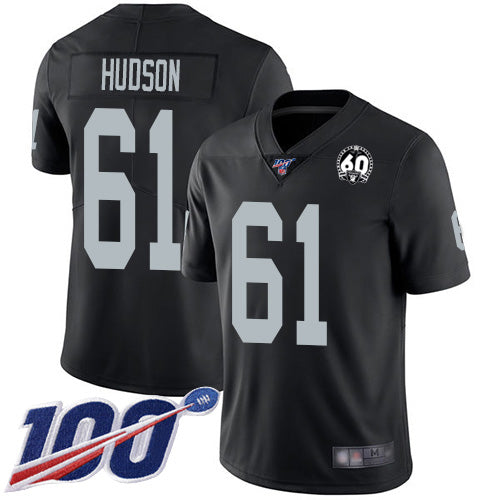 Rodney Hudson Las Vegas Raiders black jersey