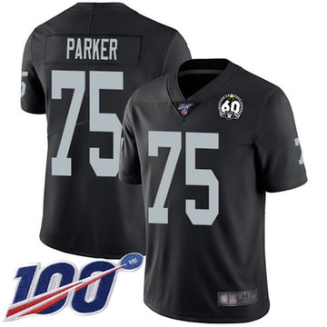 Brandon Parker Las Vegas Raiders black jersey