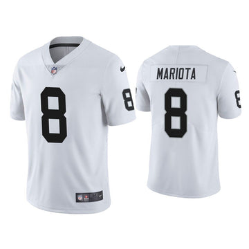 Marcus Mariota Las Vegas Raiders white jersey