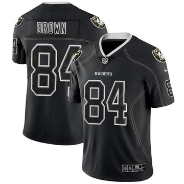 Antonio Brown Las Vegas Raiders black Color Rush jersey