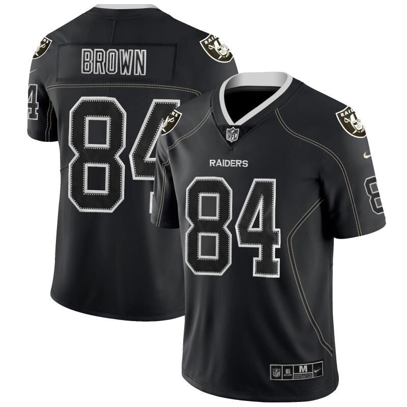 Antonio Brown Las Vegas Raiders black Color Rush jersey