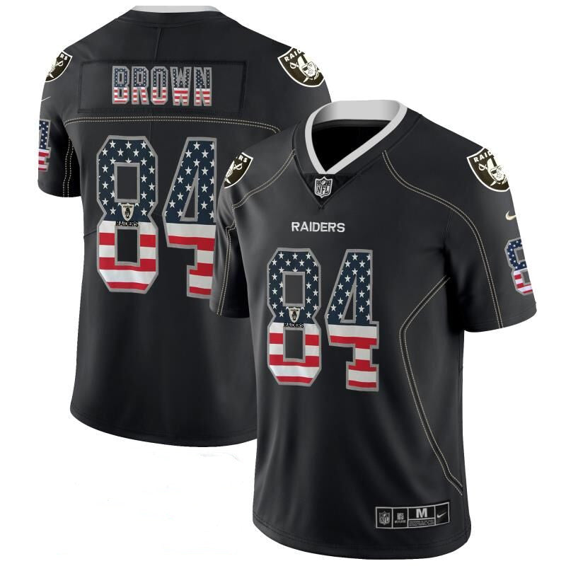 Antonio Brown Las Vegas Raiders black Color Rush jersey