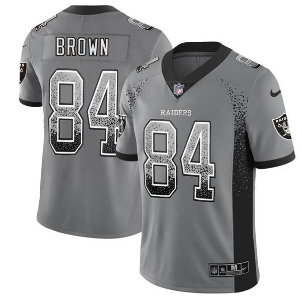 Antonio Brown Las Vegas Raiders gray Color Rush jersey
