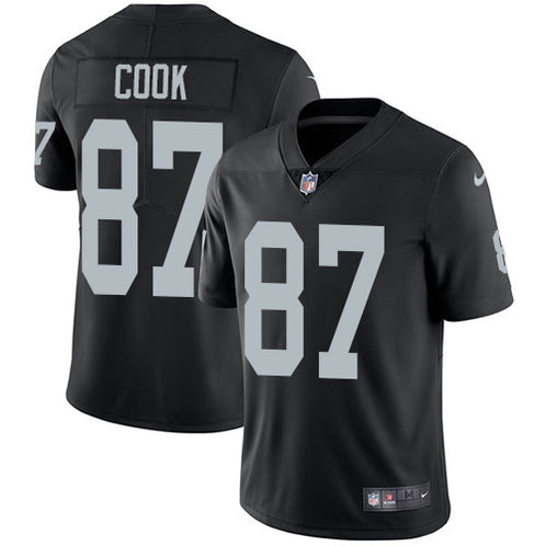 Jared Cook Las Vegas Raiders black jersey