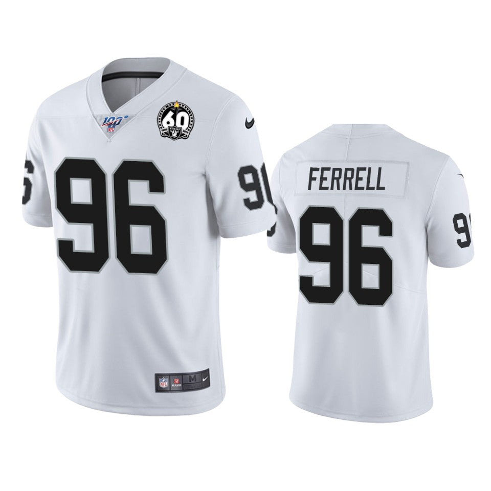 Clelin Ferrell Las Vegas Raiders white jersey