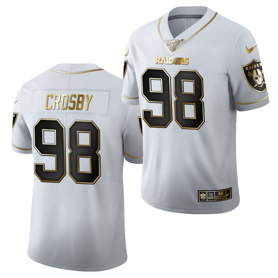 Maxx Crosby Las Vegas Raiders white jersey
