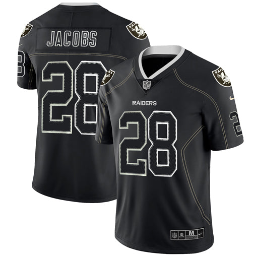 Las Vegas Raiders black Color Rush jersey