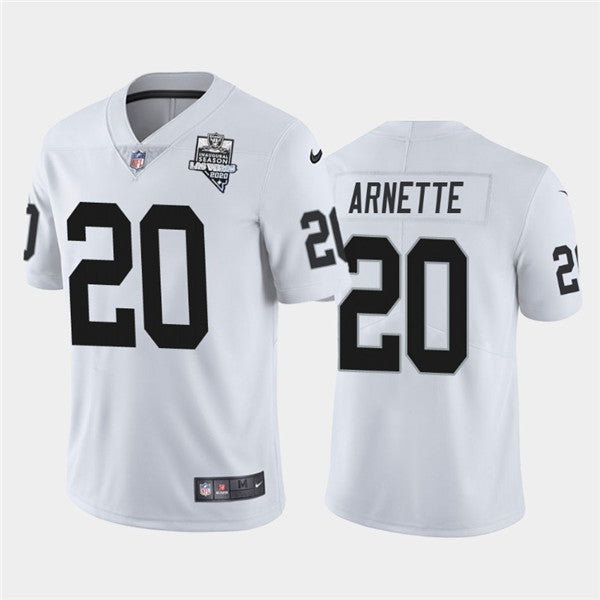 Las Vegas Raiders white jersey