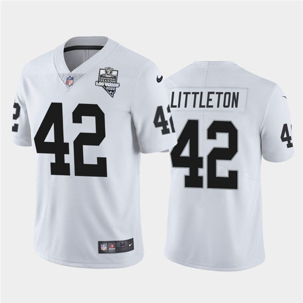 Las Vegas Raiders white jersey
