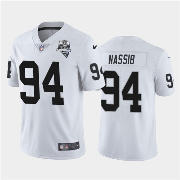 Las Vegas Raiders white jersey