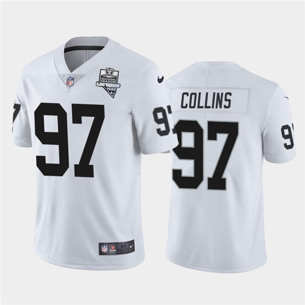 Las Vegas Raiders white jersey