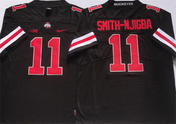 SMITH-NJIGBA Ohio State Buckeyes black jersey