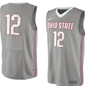 Ohio State Buckeyes gray jersey
