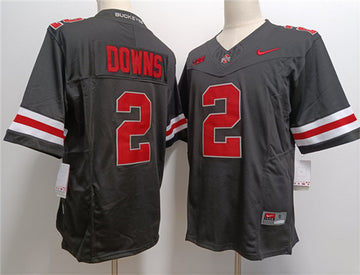 Caleb Downs Ohio State Buckeyes black FUSE jersey