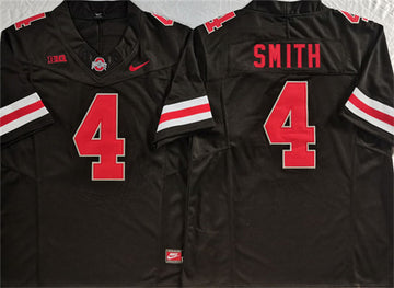 Jeremiah Smith Ohio State Buckeyes black FUSE jersey