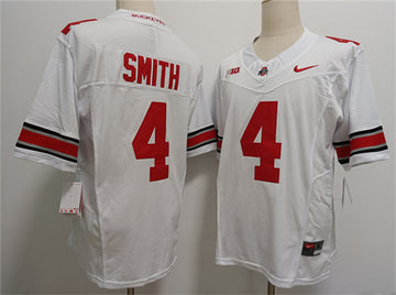 Jeremiah Smith Ohio State Buckeyes white FUSE jersey