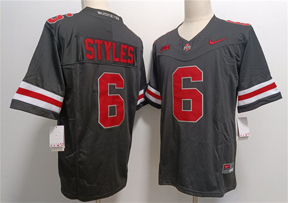 Sonny Styles Ohio State Buckeyes black FUSE jersey