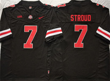 CJ Stroud Ohio State Buckeyes black FUSE jersey